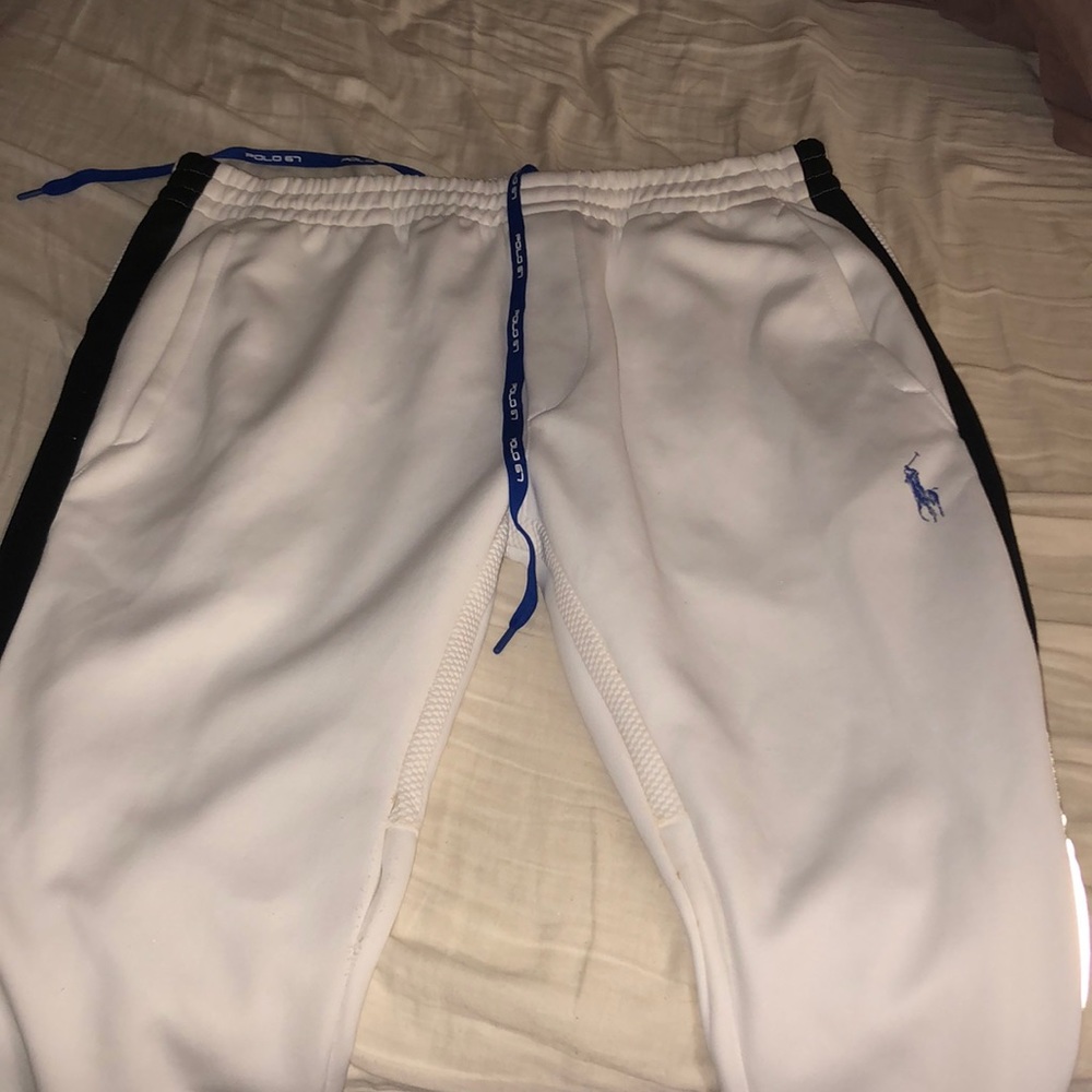 White Ralph Lauren polo sweats
